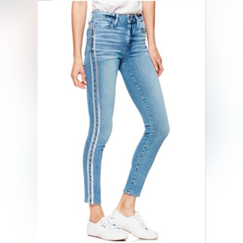 ❤ PAIGE TRANSCEND VINTAGE HIGH RISE HOXTON ANKLE SKINNY JEANS, 2 (26) - Picture 3 of 10